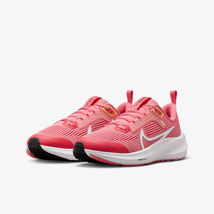 Nike Air Zoom Pegasus 40 Older Kids Road Running Shoes Pink