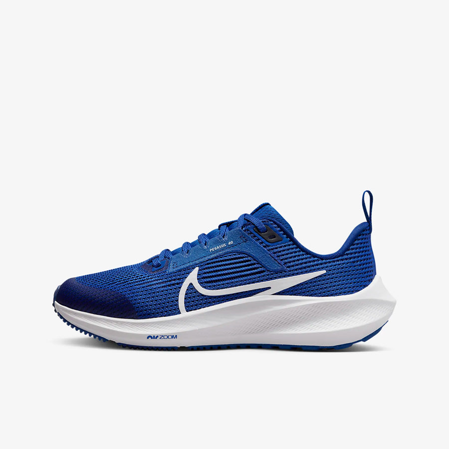 Nike Air Zoom Pegasus 40 Older Kids Road Running Shoes Blue