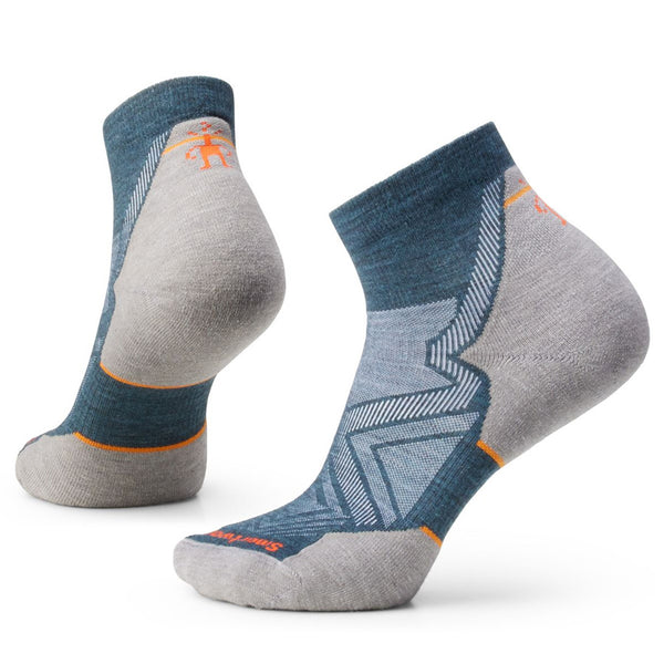 Women's Run Targeted Cushion Ankle Socks (Twilight Blue)