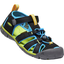 Load image into Gallery viewer, Little Kid&#39;s Seacamp II CNX (Black/Brilliant Blue)