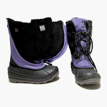 Load image into Gallery viewer, Kid&#39;s Billy Ice Boot (Black/Purple)