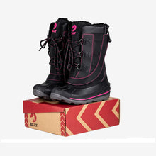 Load image into Gallery viewer, Kids Ice Boot 2 (Black/Pink)