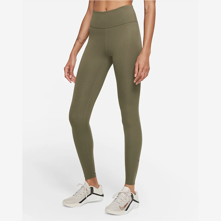 Nike Leggings Women's XL Green One Luxe High-Rise Compression