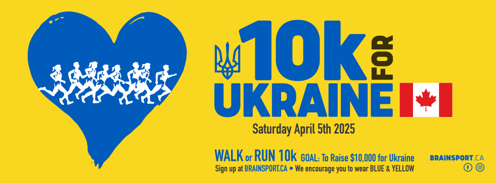 Let's run 10K — and raise 10K — for Ukraine