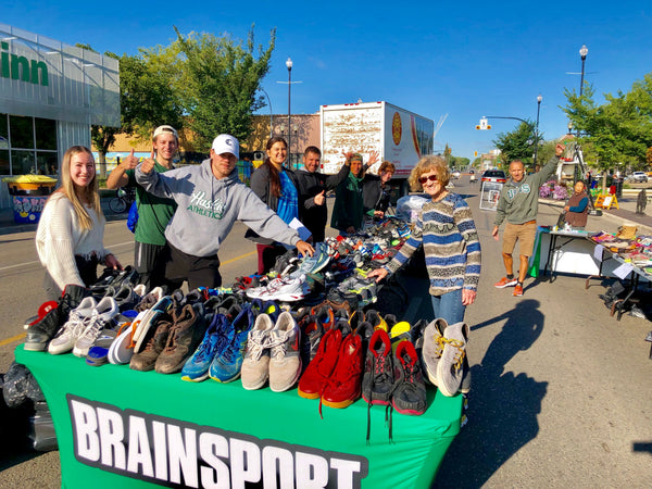 Brainsport's gently used shoe program addresses community need