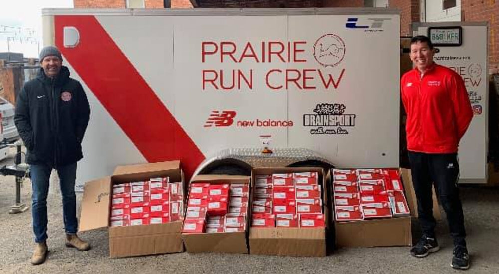 Donated shoes inspiring hope across country