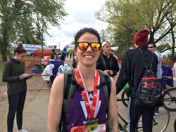 Sask Marathon victor balances training with family life