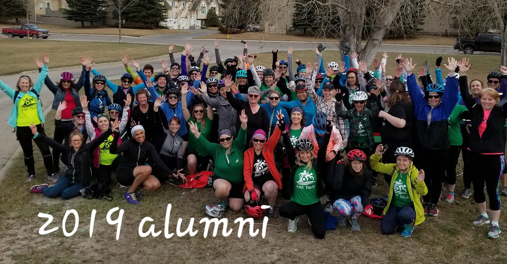 The 2019 Just Tri It group.