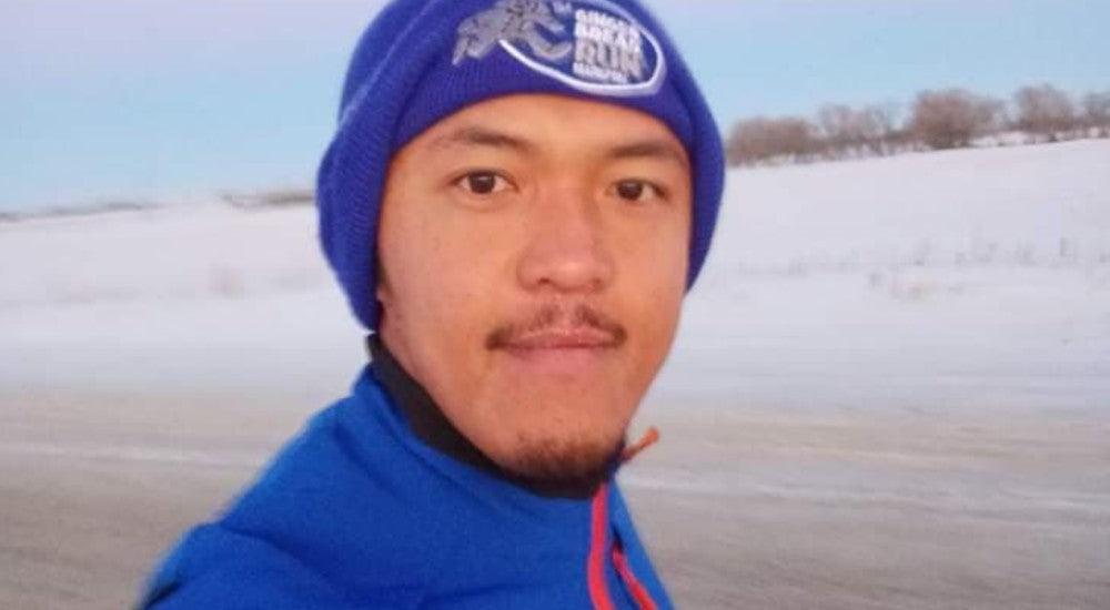After moving to Sask. from the Philippines, Roldan Valentino has fallen in love with winter running