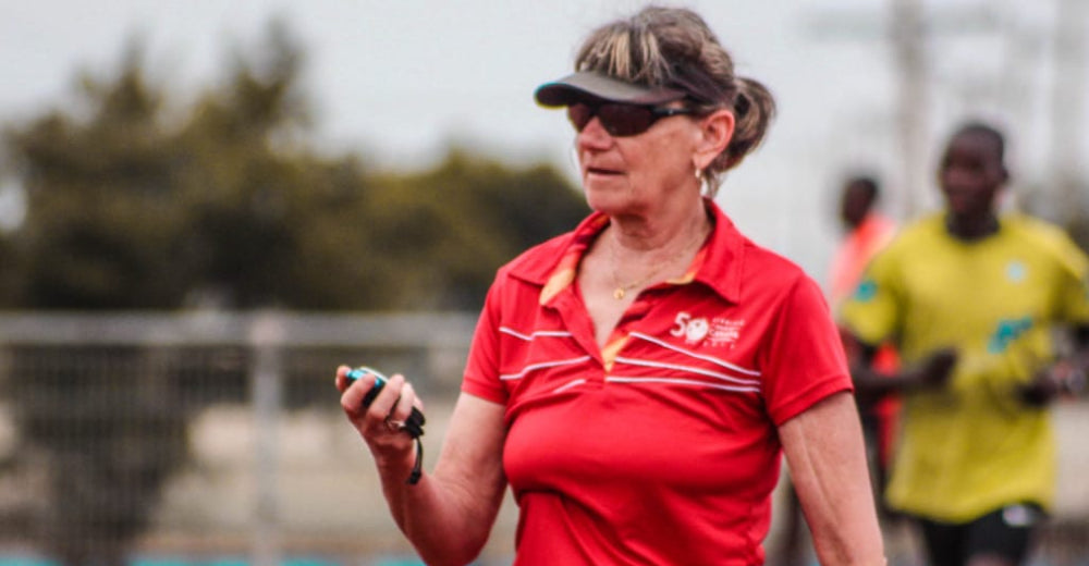 RossAnn Edwards coaches the Riversdale Athletics club.