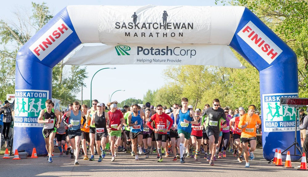 Scenes from the 2016 Saskatchewan Marathon.