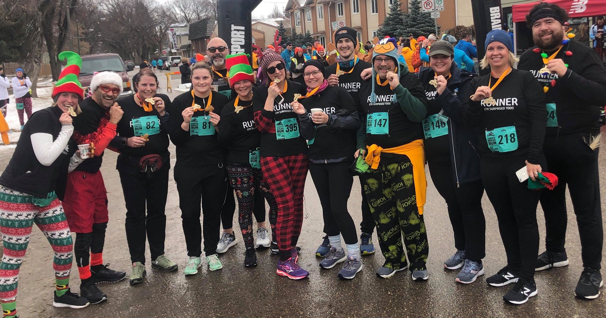 No runner left behind in back-of-pack club