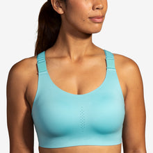 Load image into Gallery viewer, Dare Racerback Run Sports Bra (Aqua)