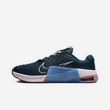 Load image into Gallery viewer, Women&#39;s Metcon 9 (Armoury Navy/Platinum Violet/Plum Dust)