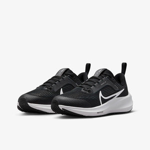 Kids' Nike Air Zoom Pegasus 40 (Black/White Iron Grey)