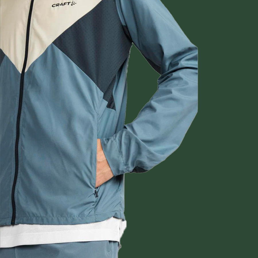 Men's ADV Essence Wind Jacket (Real/Blaze)