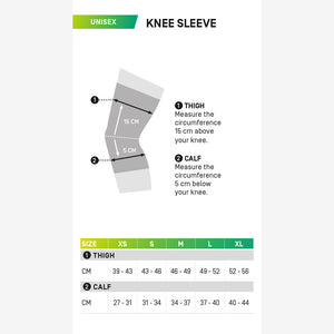 Unisex Mid Support Knee Sleeve