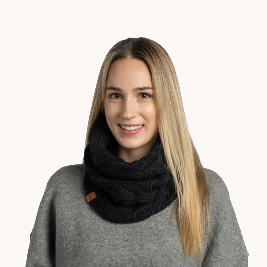 BUFF Knitted & Fleece Neckwarmer Caryn