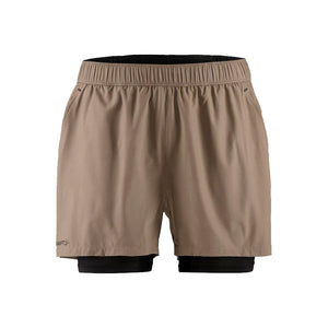 Men's ADV Essence 2n1 Stretch Shorts (Dark Clay)