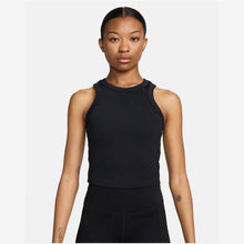 Load image into Gallery viewer, Nike One Fitted Women&#39;s Dri-FIT Cropped Tank Top (Black)