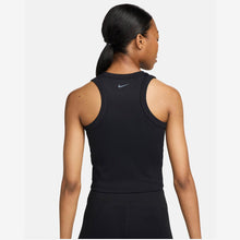 Load image into Gallery viewer, Nike One Fitted Women&#39;s Dri-FIT Cropped Tank Top (Black)
