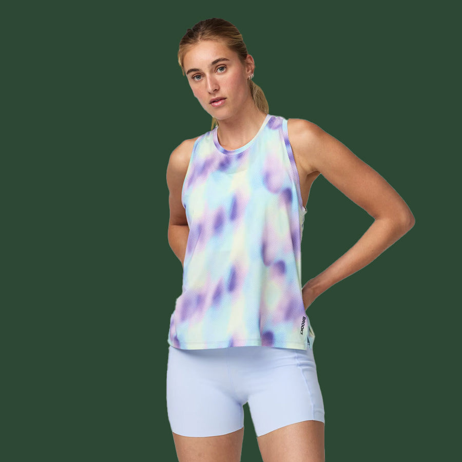 Women's Brooks Dash Tank Printed
