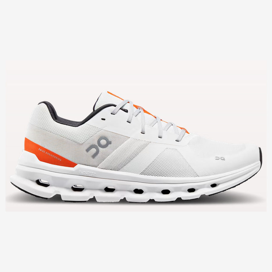 Men's Cloudrunner Wide (Undyed-White/Flame)