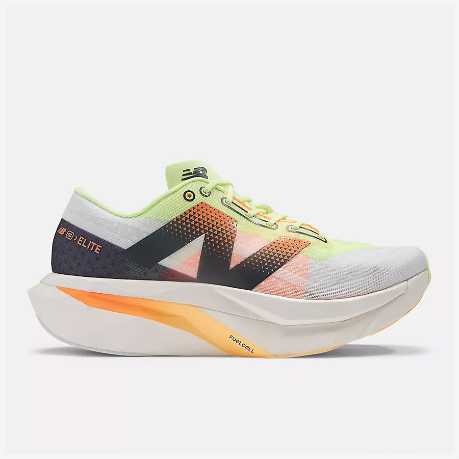Men's FuelCell SuperComp Elite v4 (White/Bleached Lime Glo)