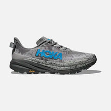 Load image into Gallery viewer, Men&#39;s Speedgoat 6 Wide (Galactic Grey/Hoka Blue)