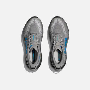 Men's Speedgoat 6 Wide (Galactic Grey/Hoka Blue)