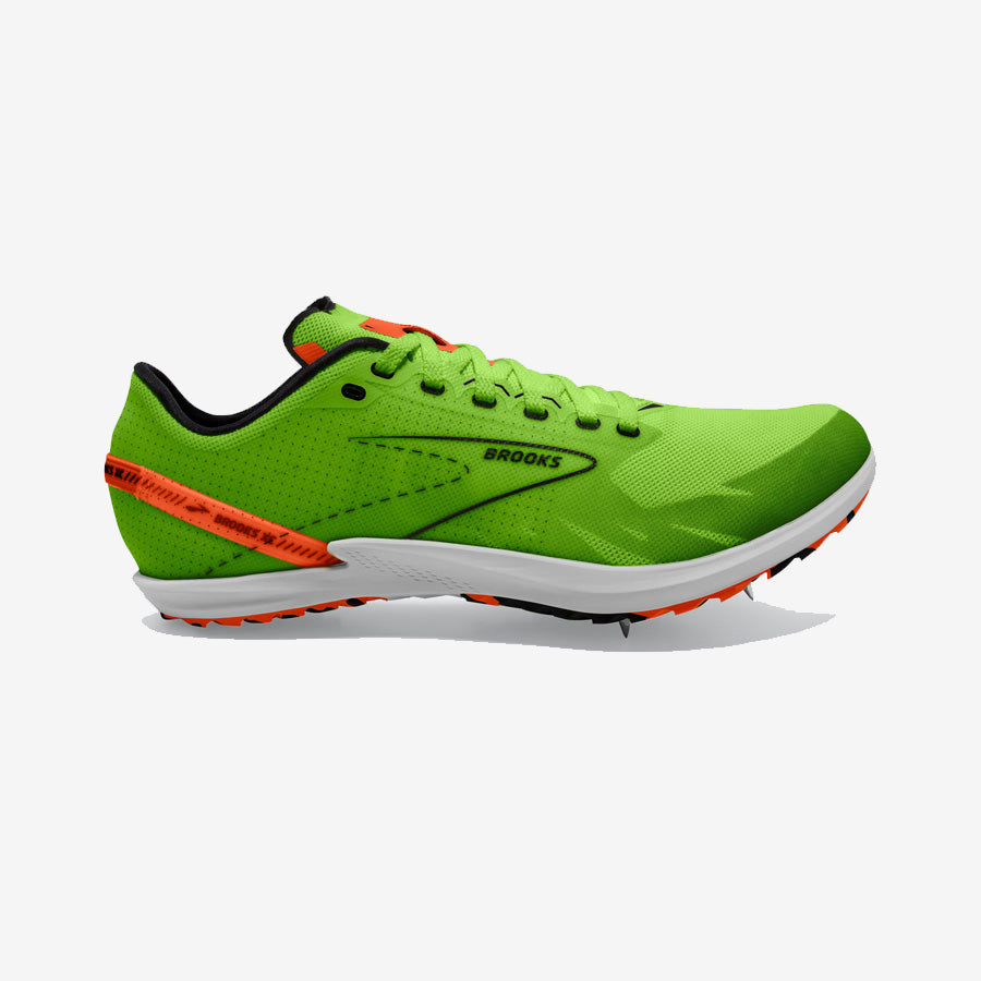 Brooks green running top shoes