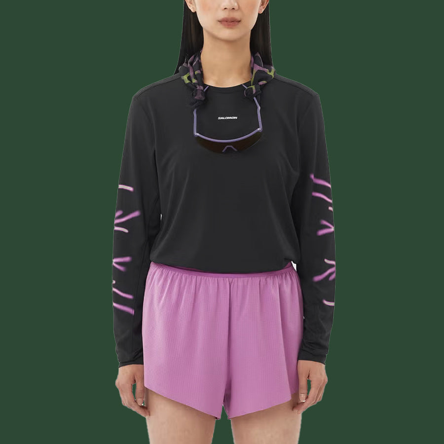 Women's Salomon LS Shakeout Core Graphic T-Shirt