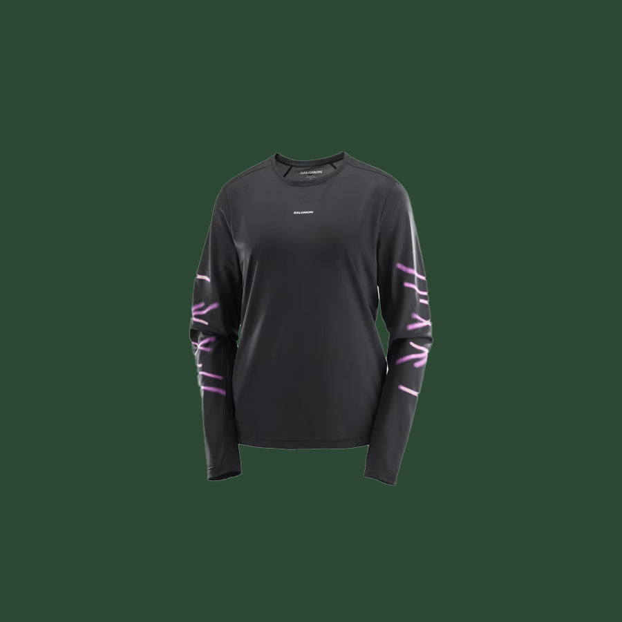 Women's Salomon LS Shakeout Core Graphic T-Shirt