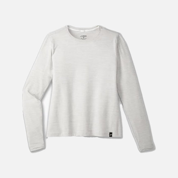 Women's Luxe Long Sleeve (Heather Light Ash)