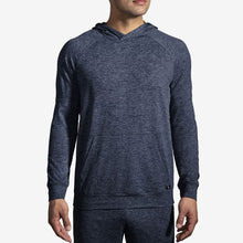 Load image into Gallery viewer, Men&#39;s Luxe Hoodie (Heather Slate Blue)