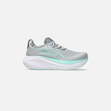 Load image into Gallery viewer, Womens Gel Nimbus 27 (Piedmont Grey/Iluminate Mint)