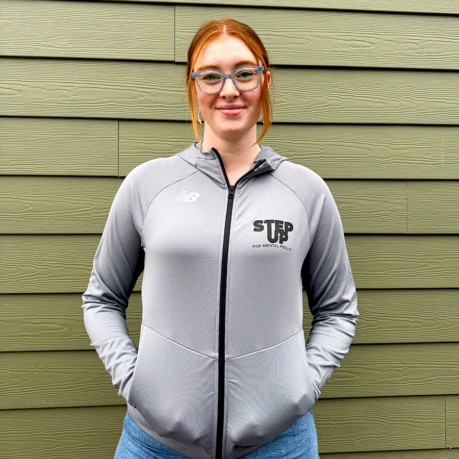 Women's New Balance X Step Up 2025 Zip Up Hoodie