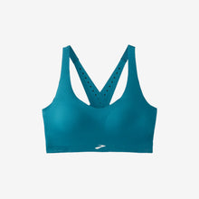 Load image into Gallery viewer, Brooks Dare Strappy Run Bra (Lagoon)