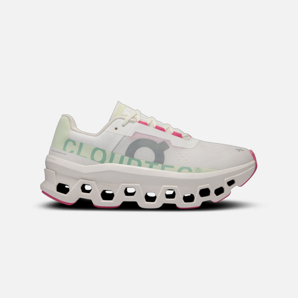 Women's Cloudmonster (White/Lima)