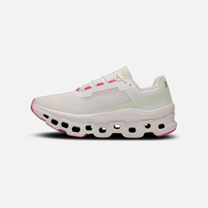 Women's Cloudmonster (White/Lima)