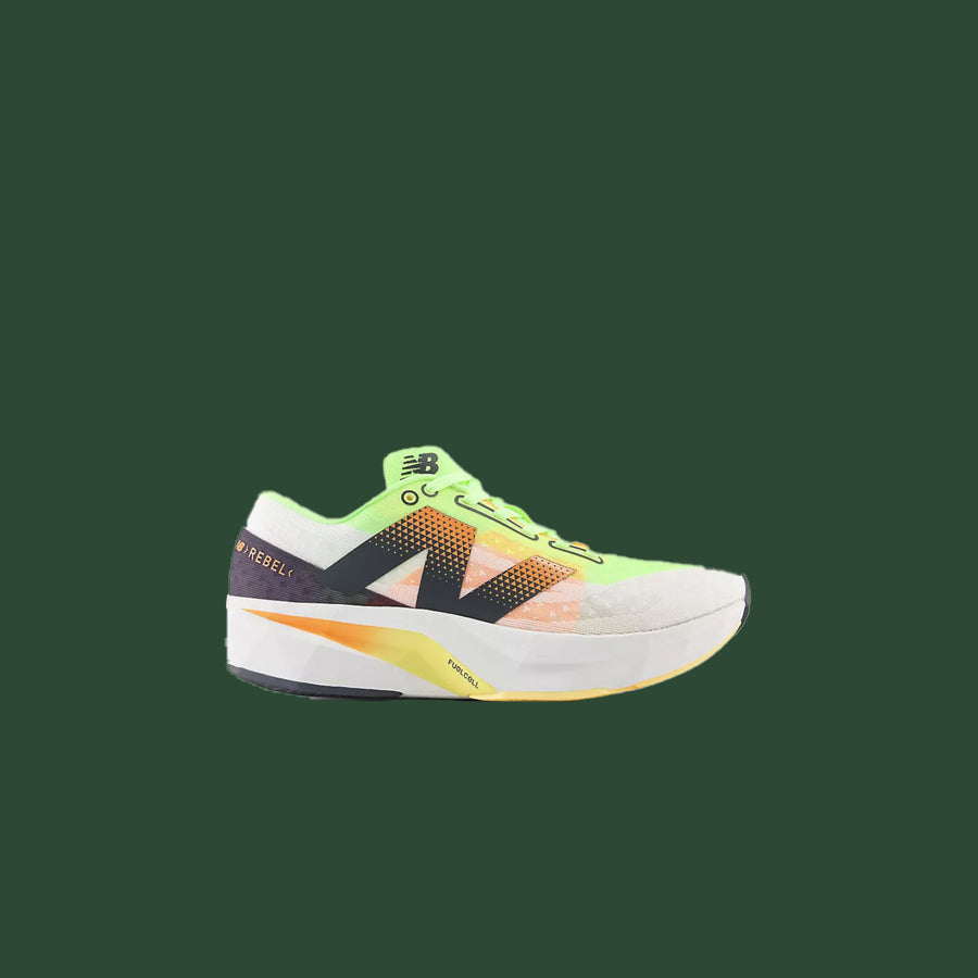 Men's FuelCell SuperComp Elite v4 (White/Bleached Lime Glo)