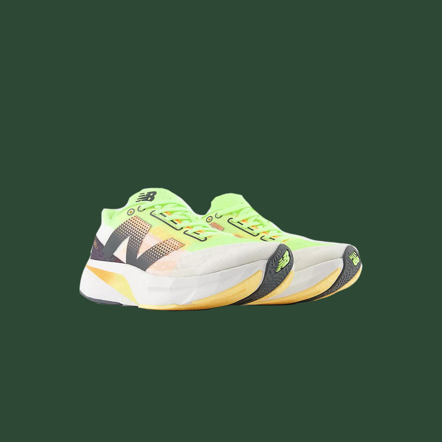 Men's FuelCell SuperComp Elite v4 (White/Bleached Lime Glo)