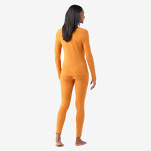 Load image into Gallery viewer, Women&#39;s Classic Thermal Merino Base Layer Crew (Marmalade Heather)