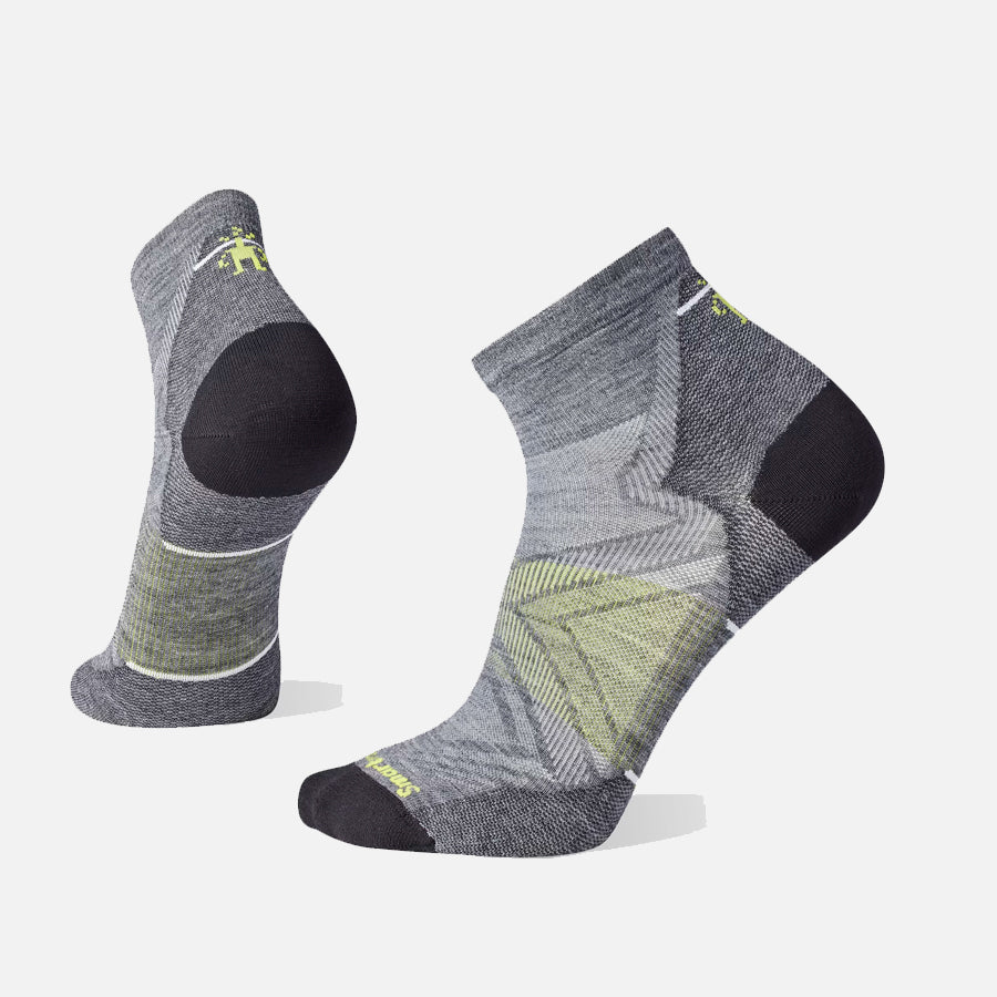 Run Zero Cushion Ankle Socks (Medium Gray)