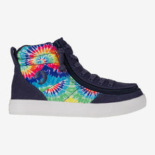 Load image into Gallery viewer, Toddler Navy Tie Dye BILLY Street High Tops