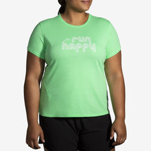 Load image into Gallery viewer, Women&#39;s Distance Short Sleeve 2.0 (Neo Green/Retro RH)