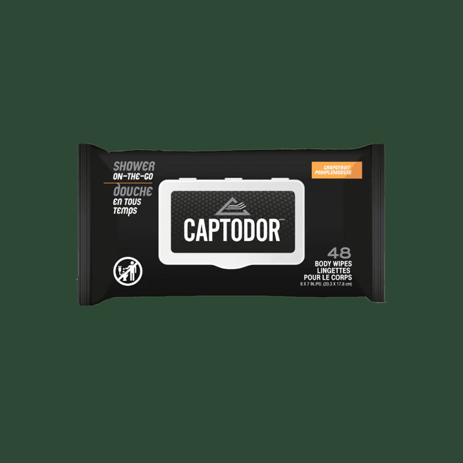 CaptOdor Body Wipes