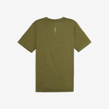 Load image into Gallery viewer, Men&#39;s Run Favourite Heather Tee (Olive Green)