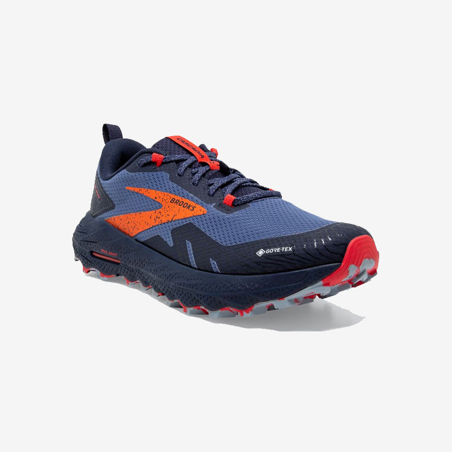 Women's Cascadia 17 GTX (Navy/Bittersweet)