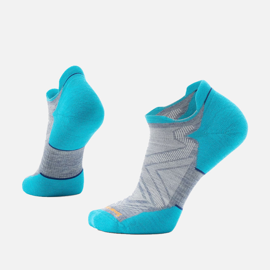 Run Targeted Cushion Low Ankle Socks (Pewter Blue)